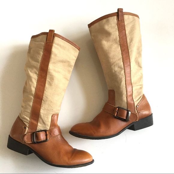 cream riding boots